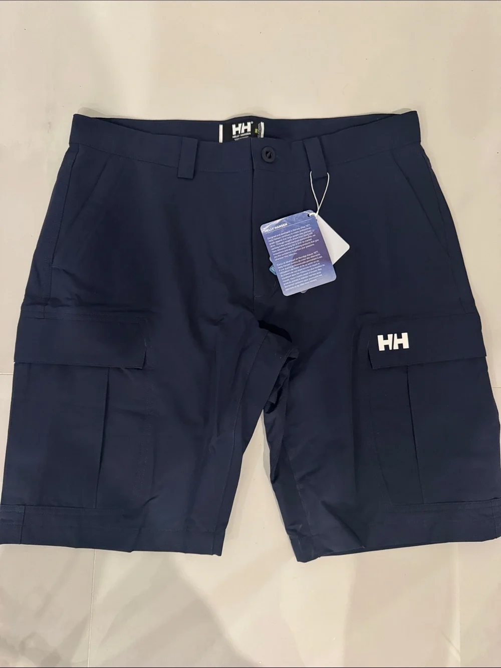 Helly Hansen Navy Blue Tactical Cargo Shorts